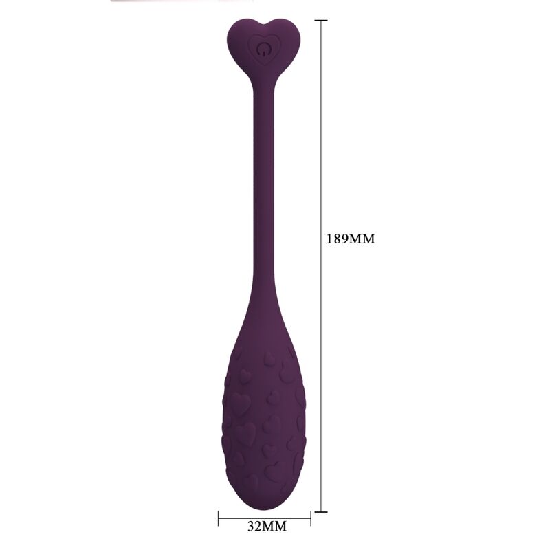 PRETTY LOVE - Fisherman APP Controlled  Vibrating Egg Lila