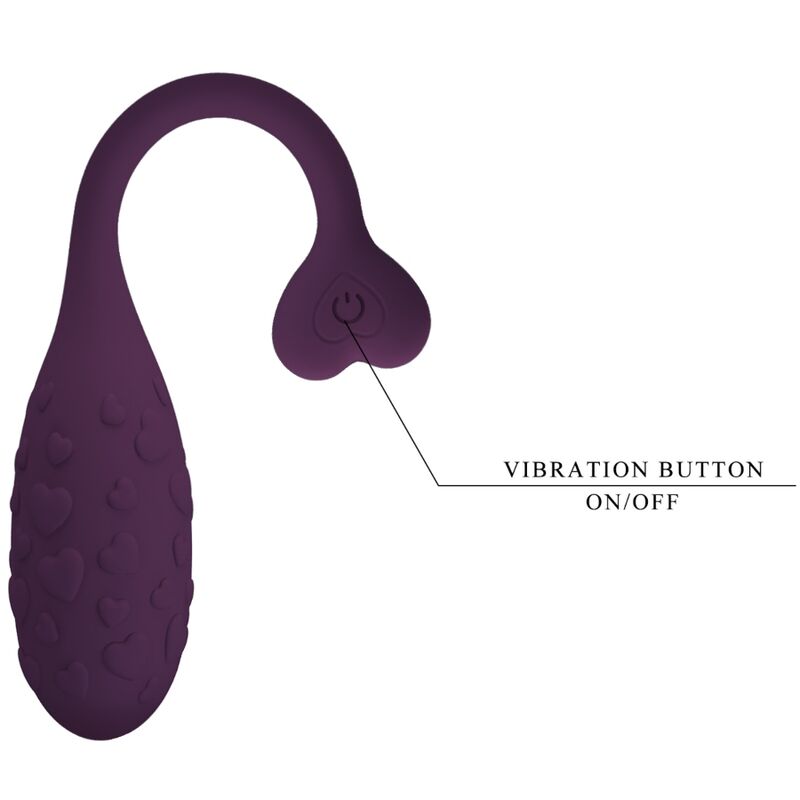 PRETTY LOVE - Fisherman APP Controlled  Vibrating Egg Lila