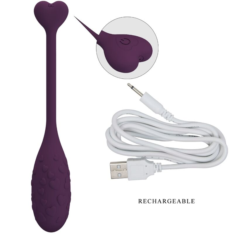 PRETTY LOVE - Fisherman APP Controlled  Vibrating Egg Lila