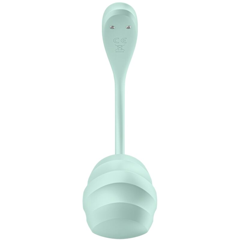 Satisfyer - Smooth Petal G-Point Stimulator Water Green Free APP