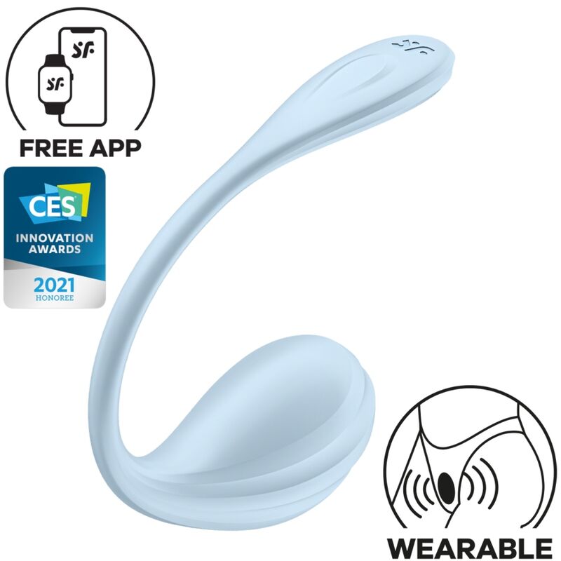 Satisfyer - Smooth Petal G-Point Stimulator Sky Blue Free APP