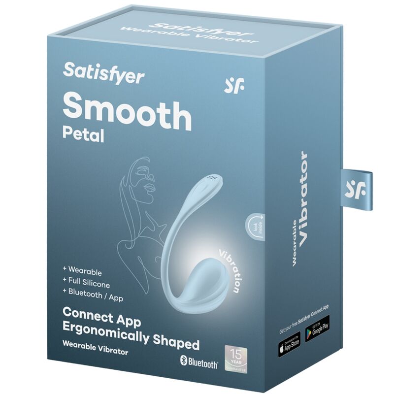 Satisfyer - Smooth Petal G-Point Stimulator Sky Blue Free APP