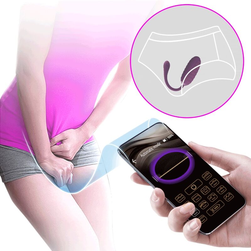 PRETTY LOVE - Casper Paars Oplaadbaar Vibrating Egg