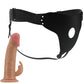 PRETTY LOVE - Mavis Harness Universal Briefs With Dildo 19 Cm Natural