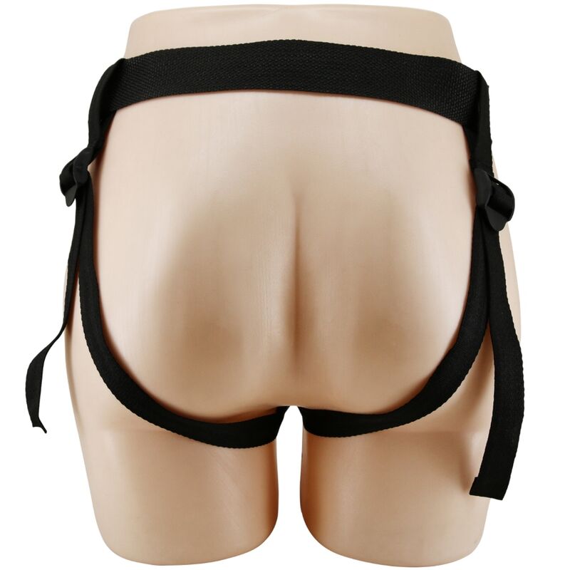 PRETTY LOVE - Mavis Harness Universal Briefs With Dildo 19 Cm Natural
