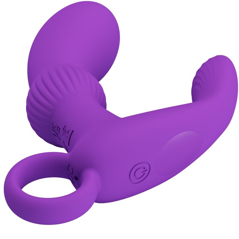 PRETTY LOVE - Cayla Anal Vibrator Massager Lila
