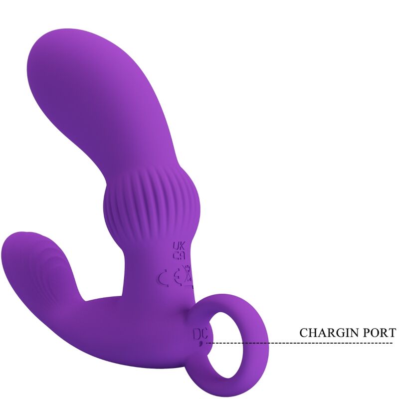 PRETTY LOVE - Cayla Anal Vibrator Massager Lila