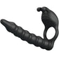 PRETTY LOVE - Blackney Penis Ring With Black Vibrator Plug