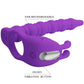 PRETTY LOVE - Blackney Penis Ring With Lila Vibrator Plug