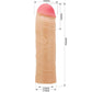PRETTY LOVE - Chane Penis Extender Cover Flesh