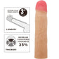 PRETTY LOVE - Kylian Penis Extender Cover Flesh