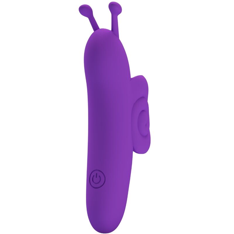 PRETTY LOVE - Snail Powerful Purple Finger Stimulator