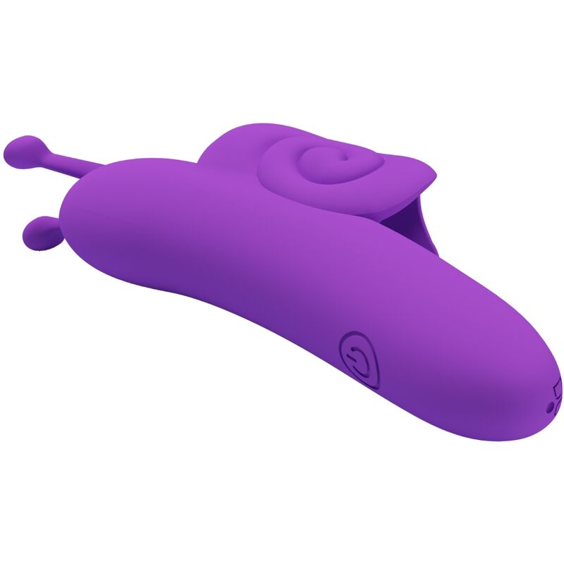 PRETTY LOVE - Snail Powerful Purple Finger Stimulator