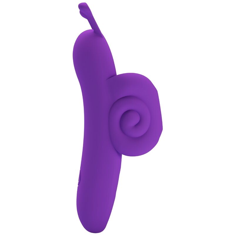 PRETTY LOVE - Snail Powerful Purple Finger Stimulator