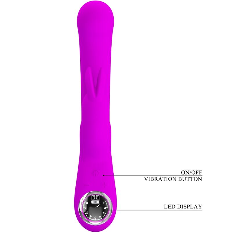 PRETTY LOVE - Skylar Purple Stimulator Vibrator