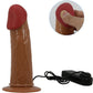 PRETTY LOVE - Starks Harness Briefs Multi-Speed Vibration Dildo 17,5 Cm Light Brown
