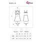 LIVCO CORSETTI FASHION - Binella Set Babydoll + Thong Black