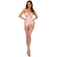 LIVCO CORSETTI FASHION - Persinne Peach Set Corset + Panty + Stockings