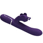 PRETTY LOVE - Multifunction Rabbit Vibrator 4 In 1 Butterfly Purple