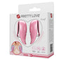 PRETTY LOVE - Leaf Vibrating Nipple Clamps Pink