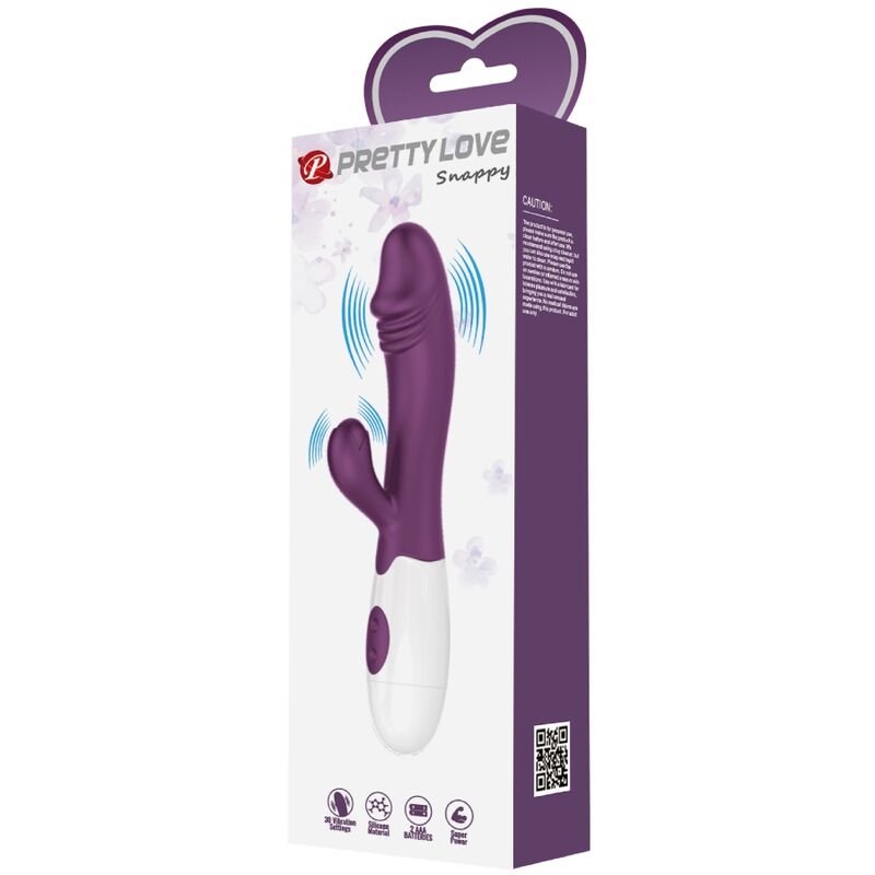 PRETTY LOVE - Snappy G-Spot Vibrator Purple