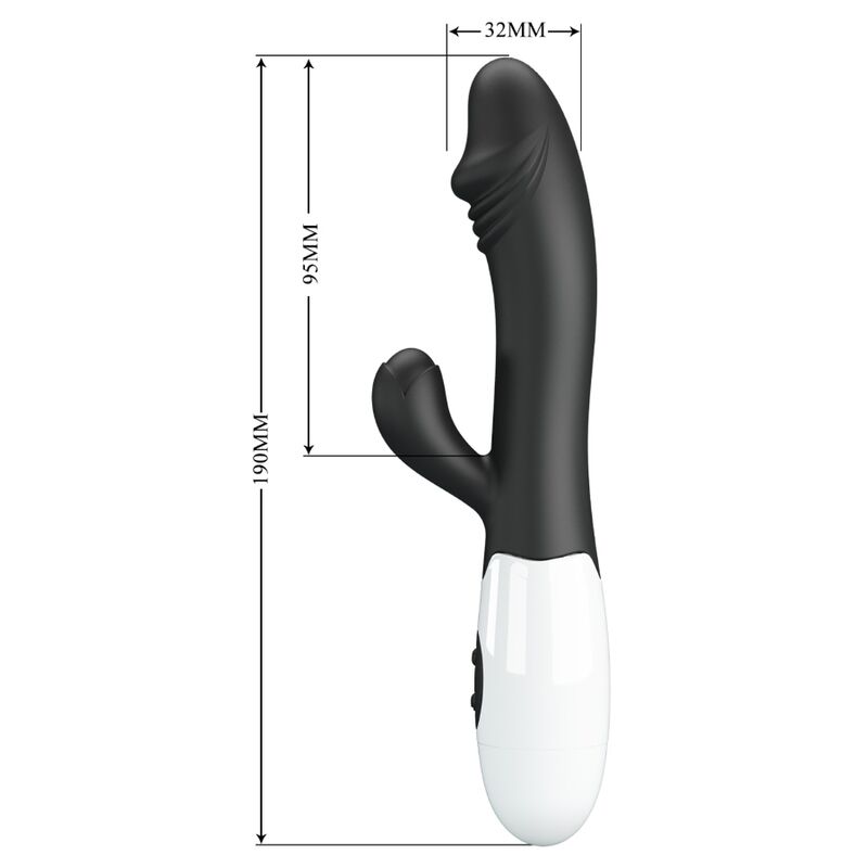 PRETTY LOVE - Snappy G-Spot Vibrator Black