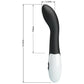 PRETTY LOVE - Bishop G-Spot Vibrator 30 Modes Zwart