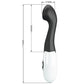 PRETTY LOVE - Charles G-Spot Vibrator 30 Modes Black