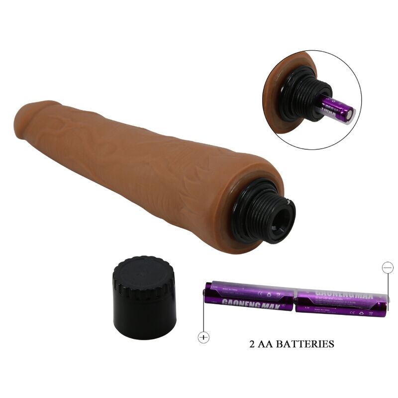 PRETTY LOVE - Alfredo Realistic Vibrator 21.5 Cm -O- 4 Cm