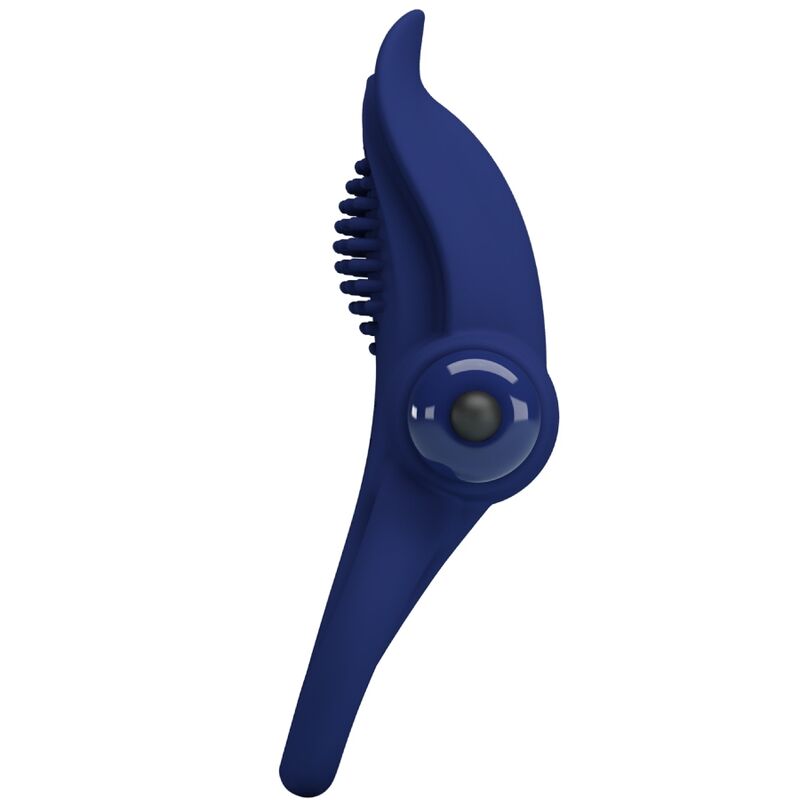 PRETTY LOVE - Bronson Double Ring With Vibration Blauw