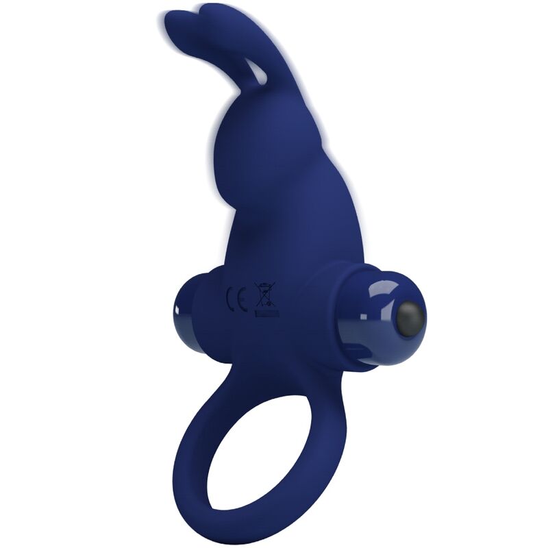 PRETTY LOVE - Jiro Rabbit Ring With Vibration Blue