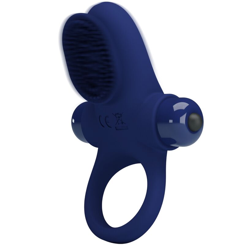PRETTY LOVE - Palle Ring With Vibration Blue