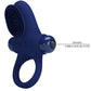 PRETTY LOVE - Palle Ring With Vibration Blue