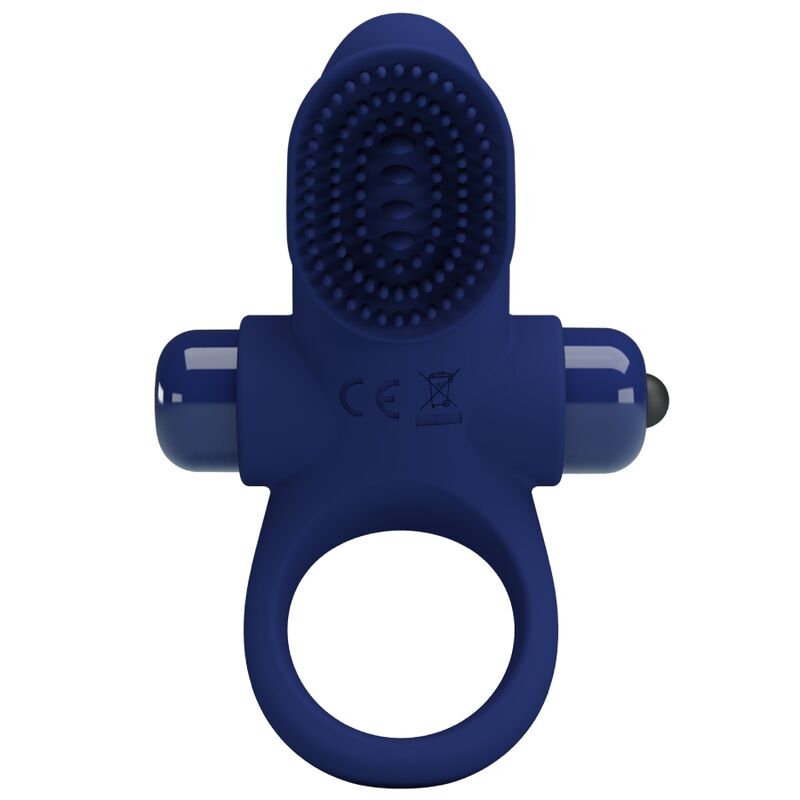 PRETTY LOVE - Palle Ring With Vibration Blue