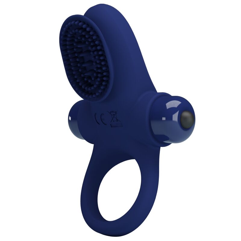 PRETTY LOVE - Palle Ring With Vibration Blue