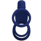 PRETTY LOVE - Elish Vibrating Ring With Extension Blue