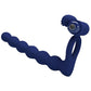 PRETTY LOVE - Ajmal Vibrating Ring With Plug Blauw