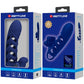 PRETTY LOVE - Altaf Vibrator Ring With Silicone Sheath Blauw