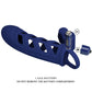 PRETTY LOVE - Altaf Vibrator Ring With Silicone Sheath Blauw