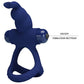 PRETTY LOVE - Luchito Double Vibrating Ring Rabbit Blauw