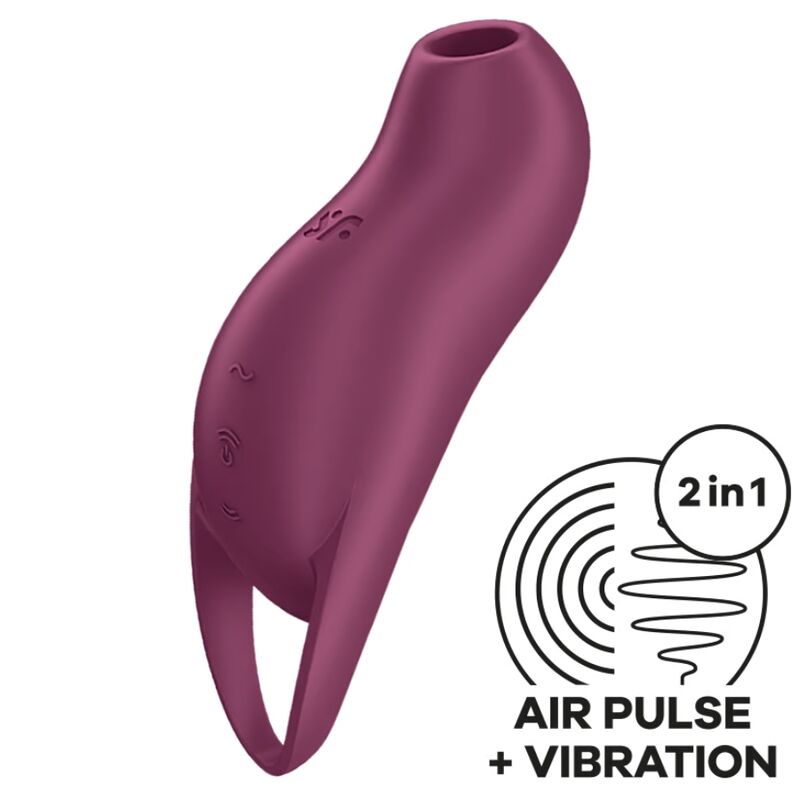 Satisfyer - Pocket Pro 1 Clitoris Stimulator Granaat