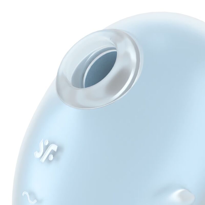 SATISFYER - Cutie Ghost Lay-On Vibrator Light Blauw