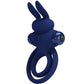 PRETTY LOVE - Darey Double Vibrating Ring Rabbit Blauw