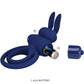 PRETTY LOVE - Darey Double Vibrating Ring Rabbit Blauw