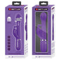 PRETTY LOVE - Dejon Rabbit Vibrator 3 In 1 Multifunction Purple