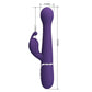 PRETTY LOVE - Dejon Rabbit Vibrator 3 In 1 Multifunction Purple