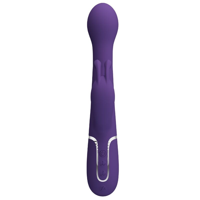 PRETTY LOVE - Dejon Rabbit Vibrator 3 In 1 Multifunction Purple