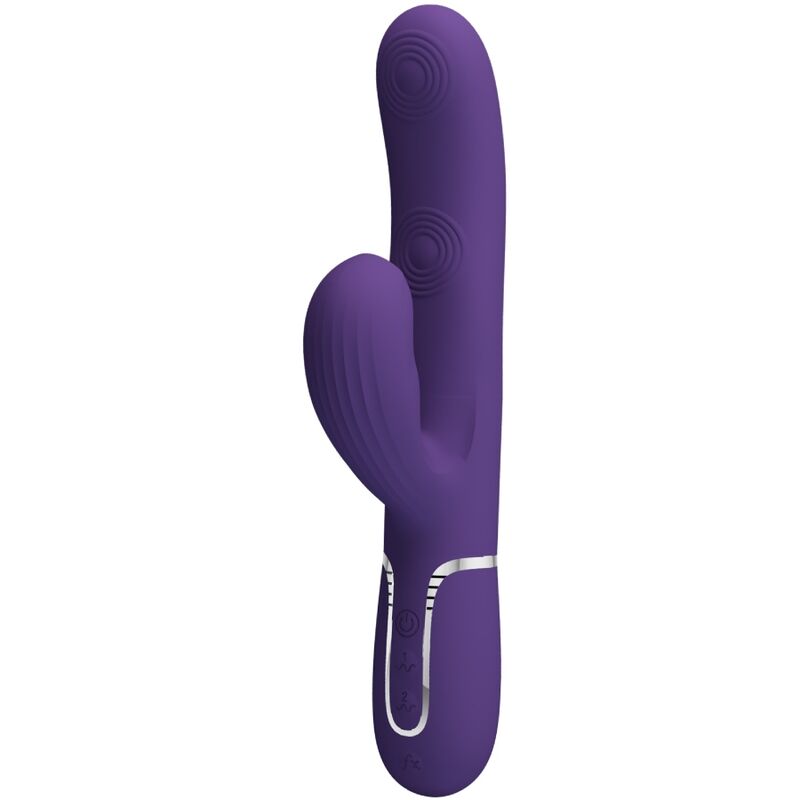 PRETTY LOVE - Perlita G-Spot Vibrator 3 In 1 Multifunction Paars