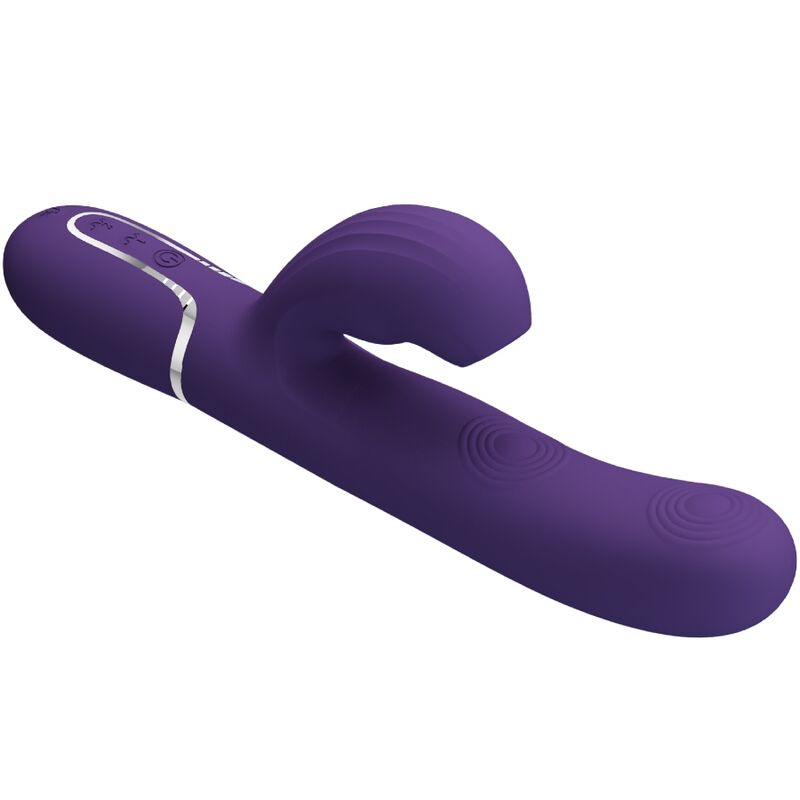 PRETTY LOVE - Perlita G-Spot Vibrator 3 In 1 Multifunction Paars
