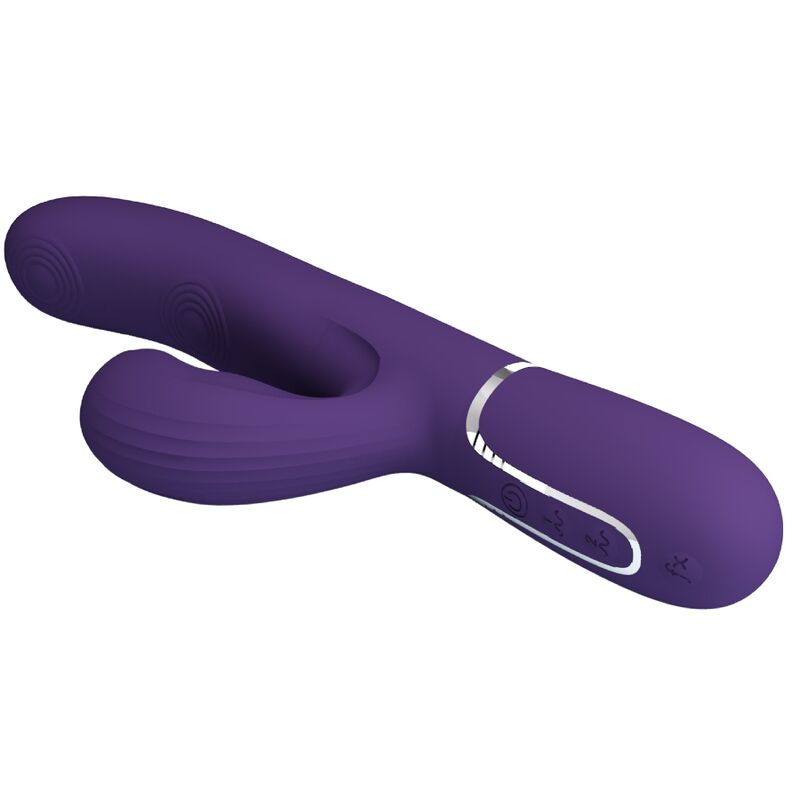 PRETTY LOVE - Perlita G-Spot Vibrator 3 In 1 Multifunction Paars